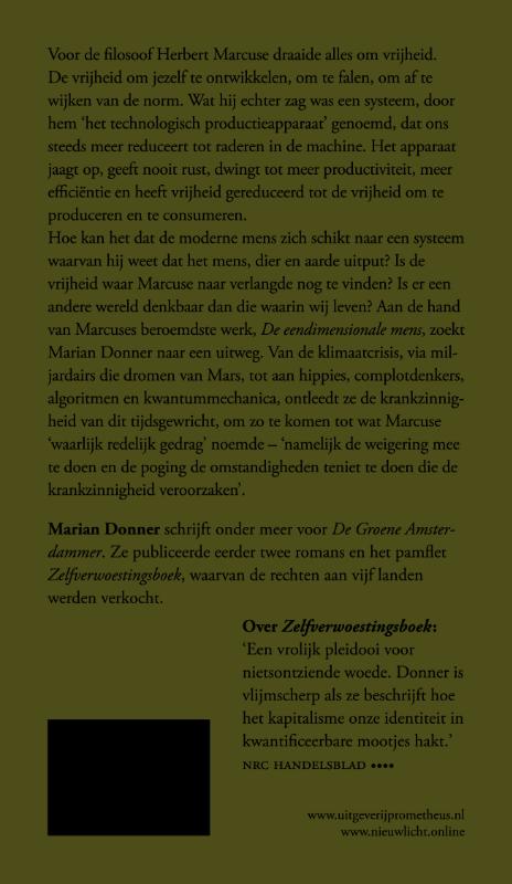 De grote weigering achterkant