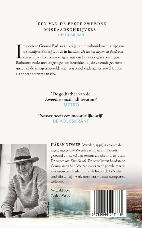 Wie schrijft, verdwijnt / Barbarotti / 7 achterkant