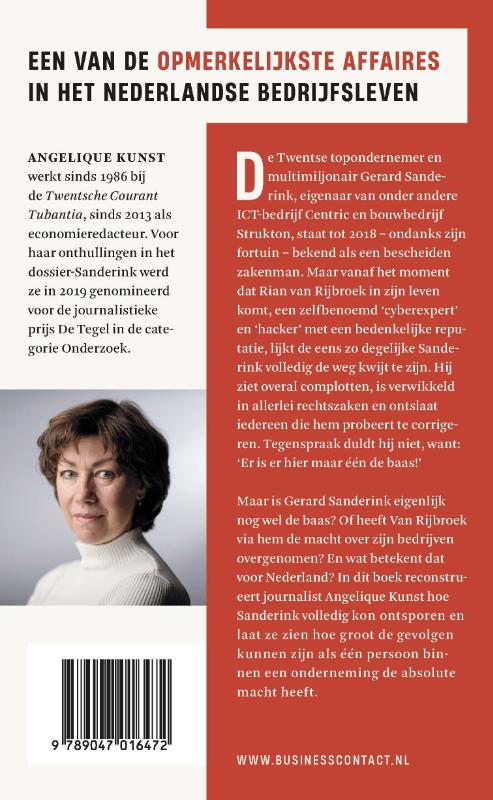 Er is er hier maar één de baas! achterkant