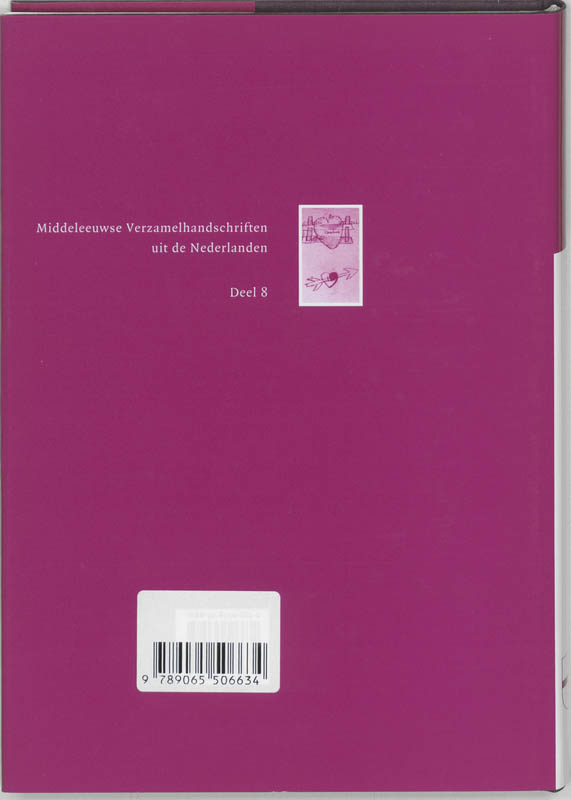 Middeleeuwse verzamelhandschriften uit de Nederlanden VIII -   Het Hartebok achterkant