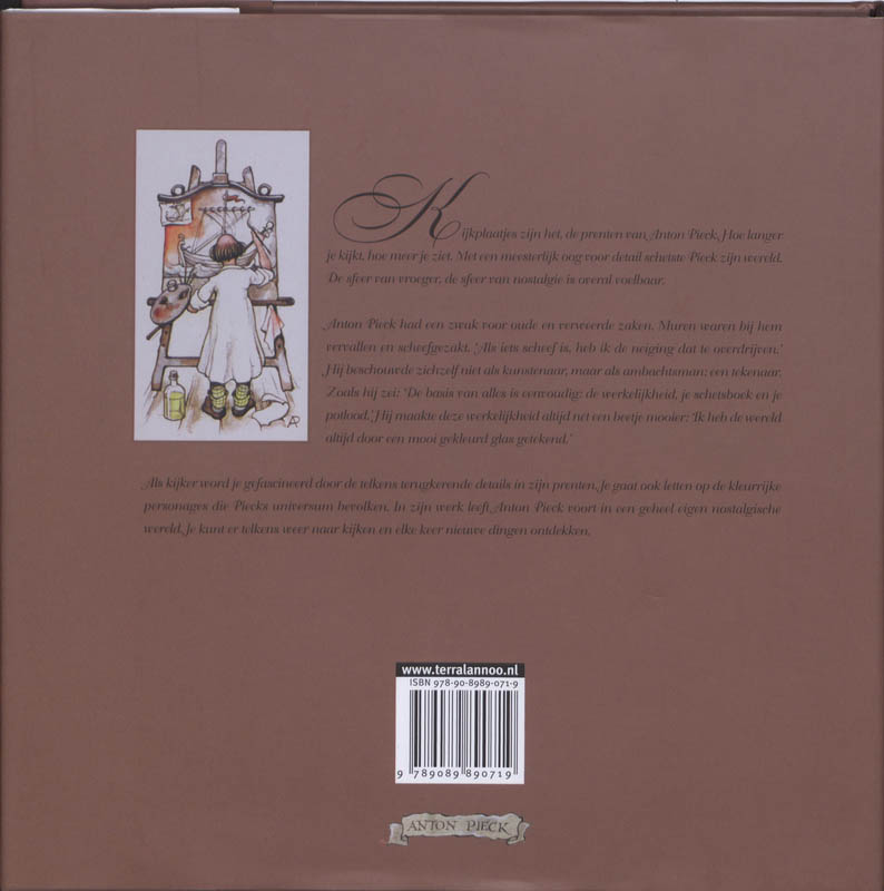 Door de ogen van Anton Pieck achterkant