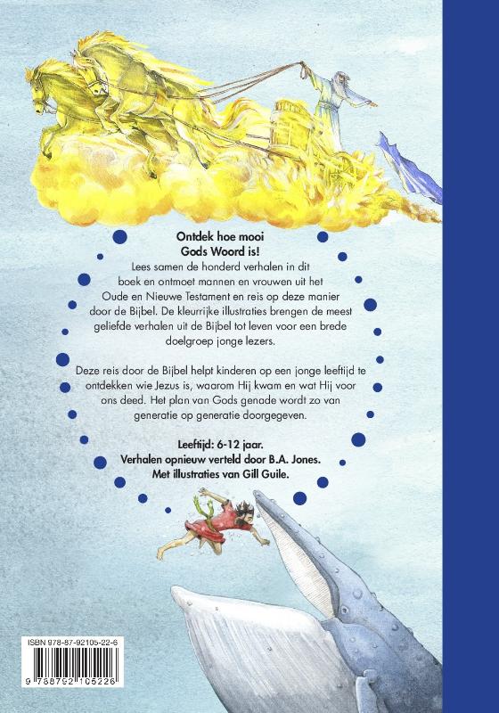 Kinderbijbel in 100 verhalen achterkant