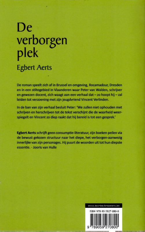 Verborgen plek achterkant