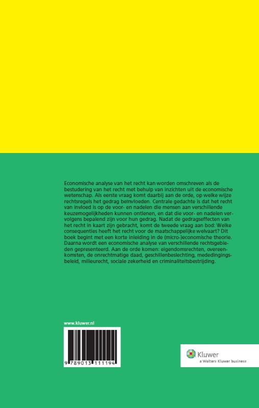 Recht en efficientie achterkant