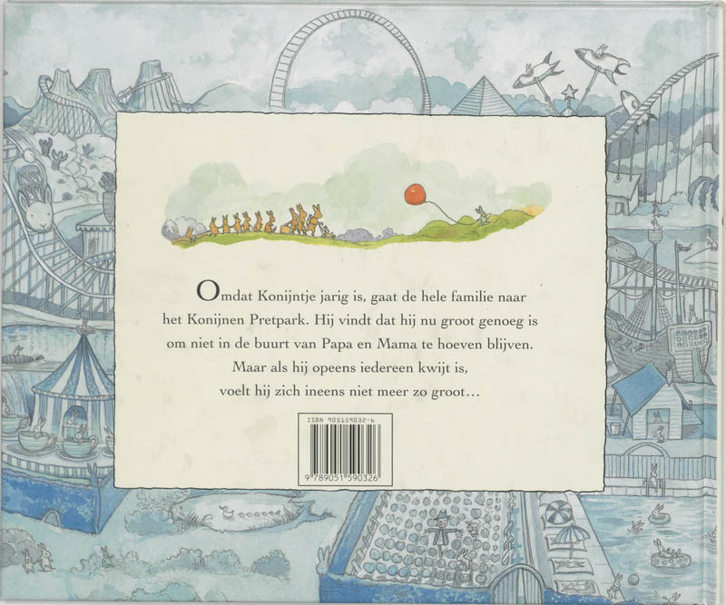 Konijntje Is Verdwaald achterkant