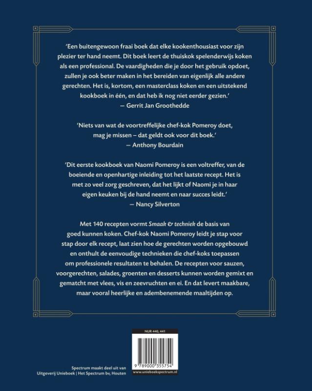 Smaak & techniek achterkant