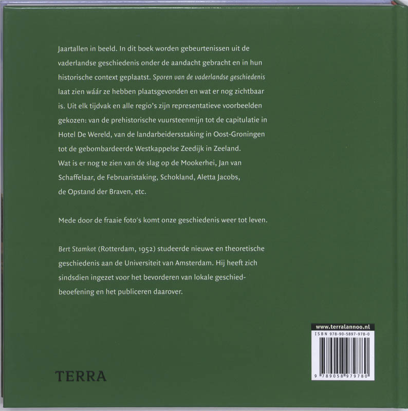 Sporen Van De Vaderlandse Geschiedenis achterkant