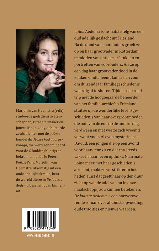 De laatste Aedema achterkant