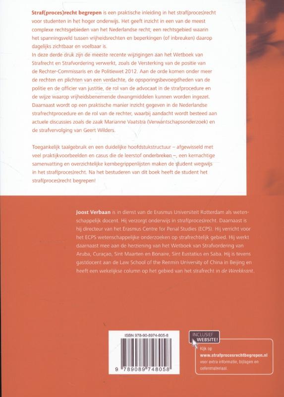 Straf(proces)recht begrepen / Recht begrepen achterkant