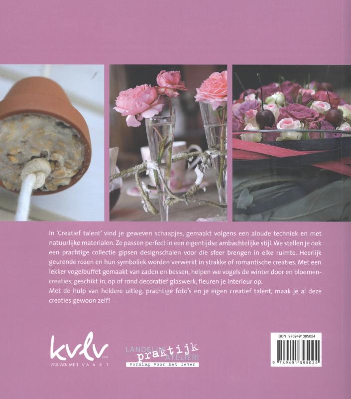 Creatief talent achterkant