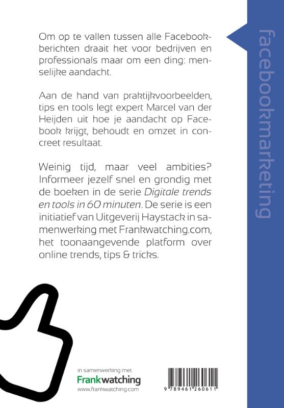Facebookmarketing in 60 minuten / Digitale trends en tools in 60 minuten / 10 achterkant