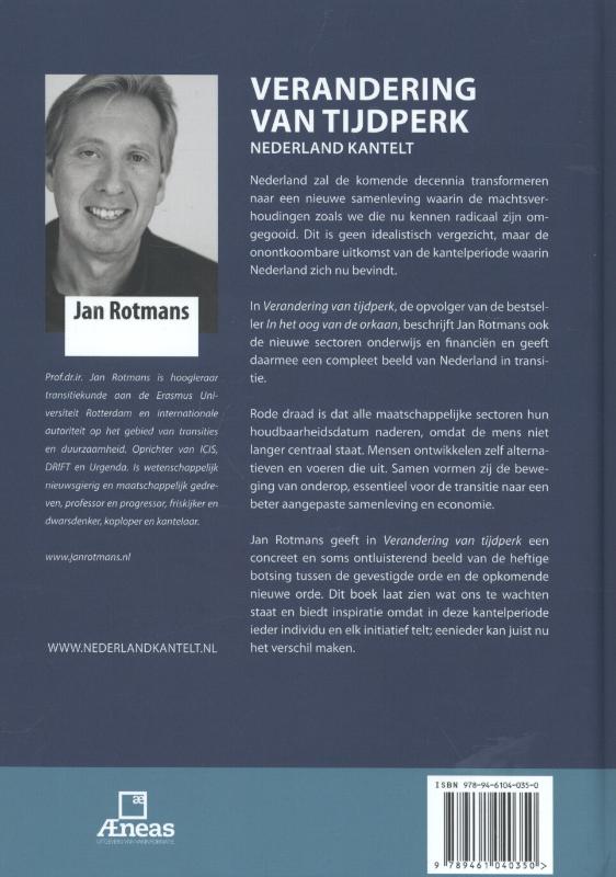 Verandering van tijdperk achterkant