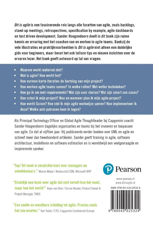 Dit is agile achterkant