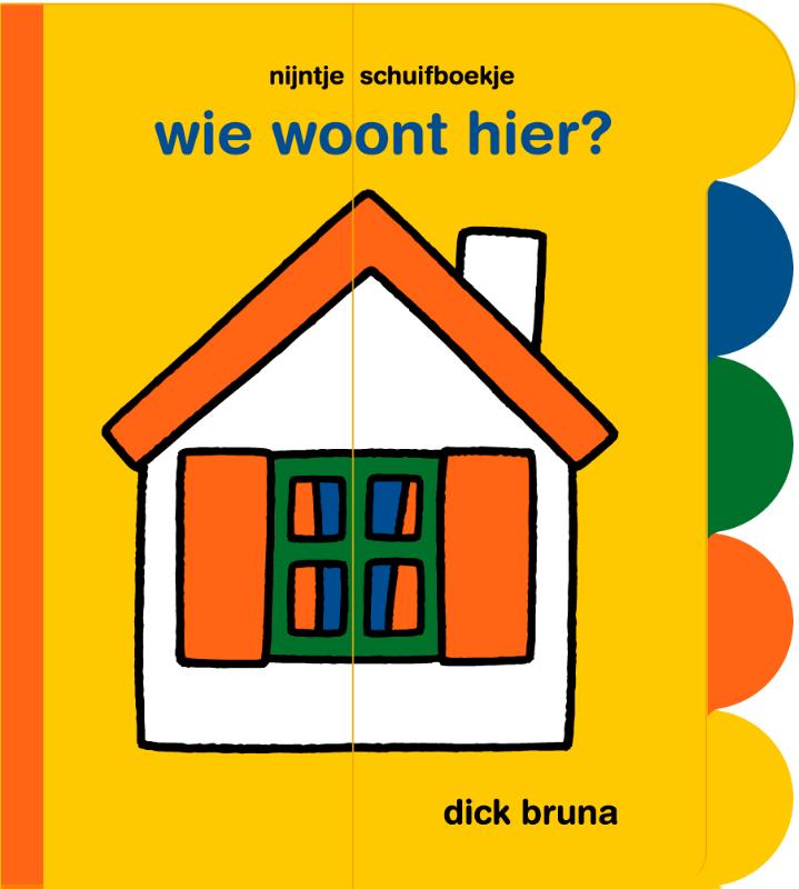 nijntje schuifboekje wie woont hier?