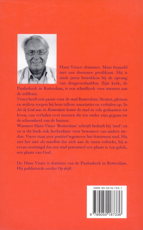 Als Ik God Was In Rotterdam achterkant