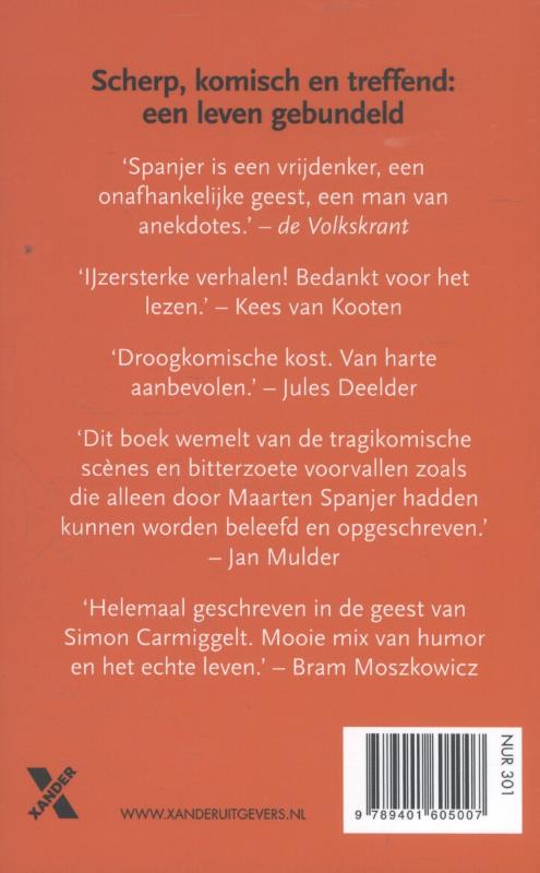 Spanjer in stukken achterkant