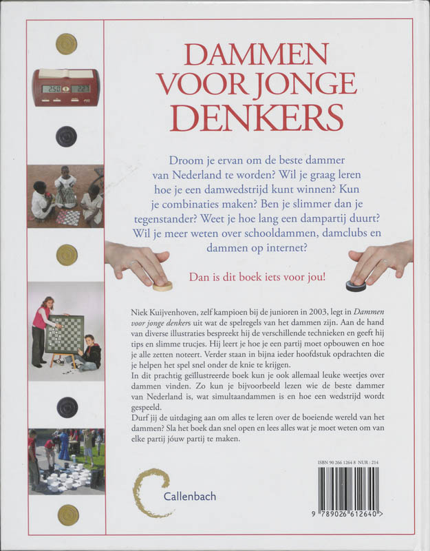 Dammen voor jonge denkers achterkant