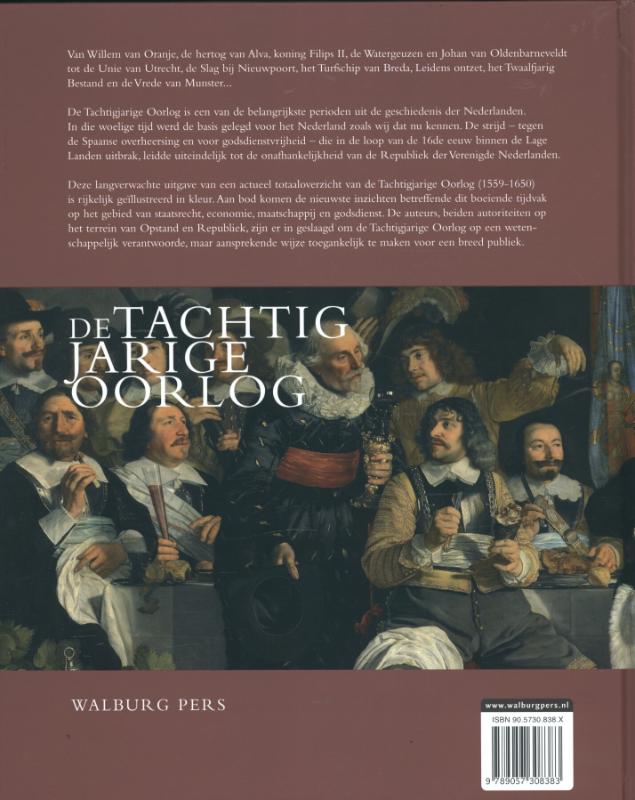 De Tachtigjarige Oorlog achterkant