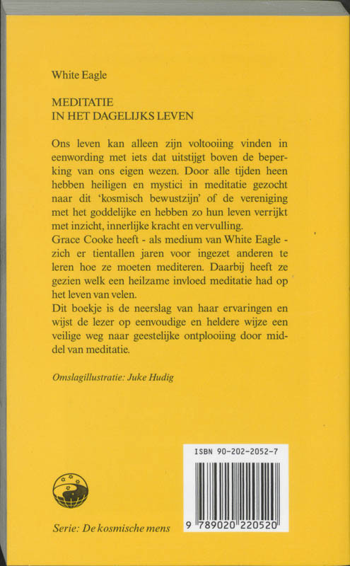 Meditatie in het dagelijks leven / De kosmische mens achterkant