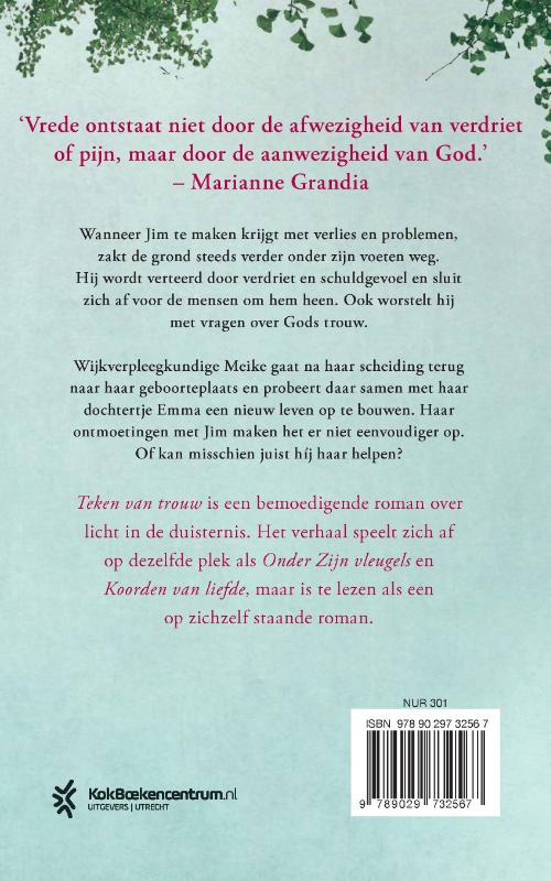 Teken van trouw achterkant