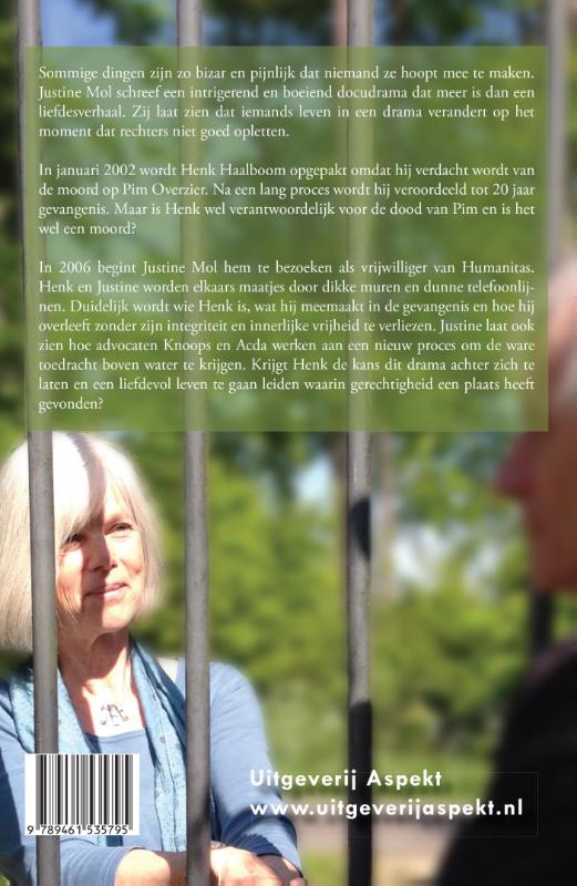 De gestolen jaren van Henk Haalboom achterkant