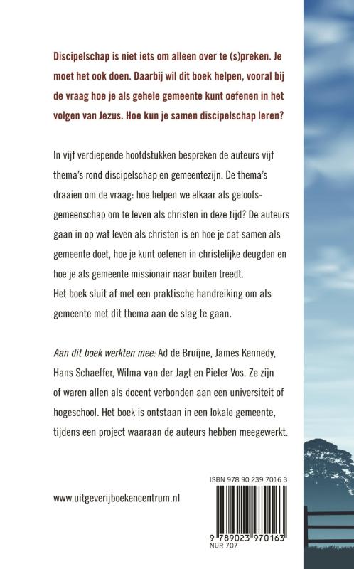 Oefenen in discipelschap achterkant