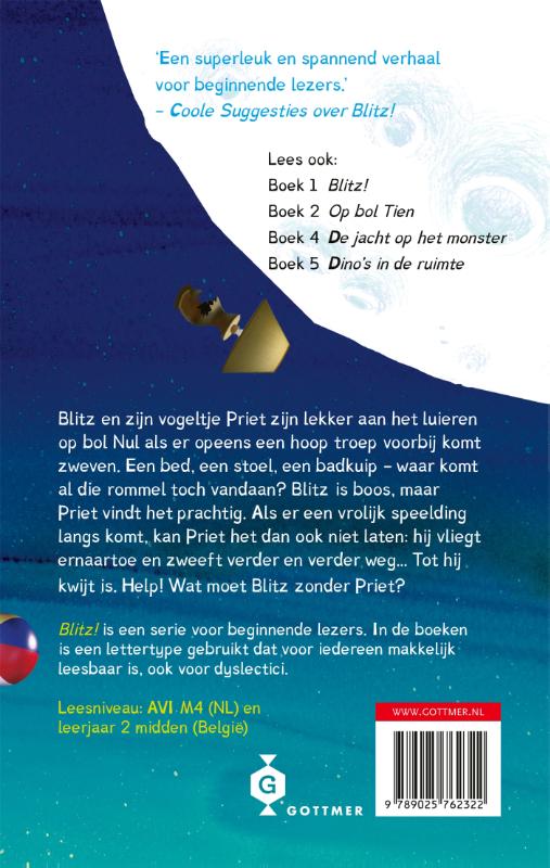 Troep in de ruimte / Blitz! / 3 achterkant