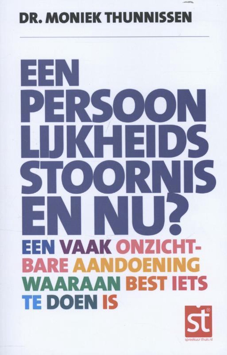 Een persoonlijkheidsstoornis en nu? / Spreekuur Thuis