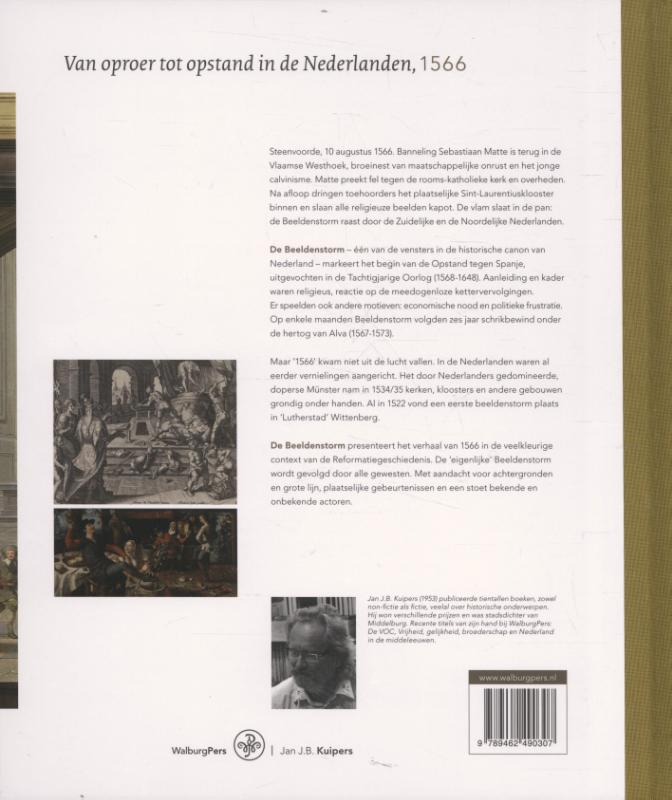 De Beeldenstorm achterkant