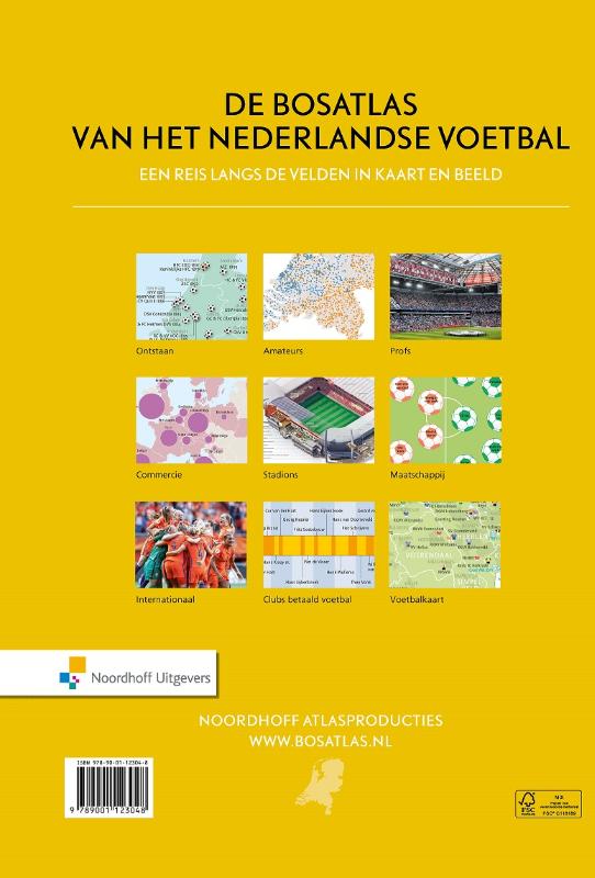 Bosatlas van het Nederlandse voetbal achterkant