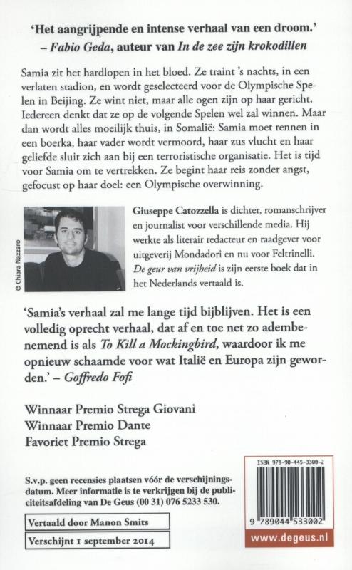 De geur van vrijheid achterkant