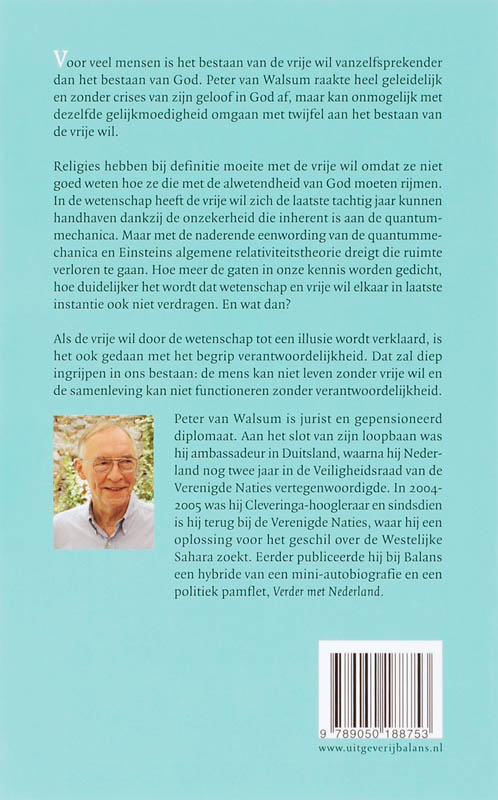 De vrije wil achterkant