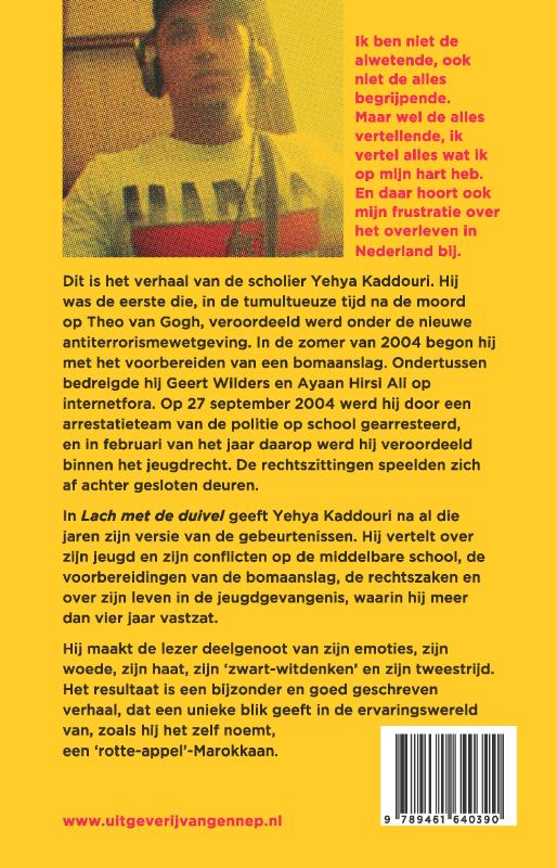 Lach met de duivel achterkant