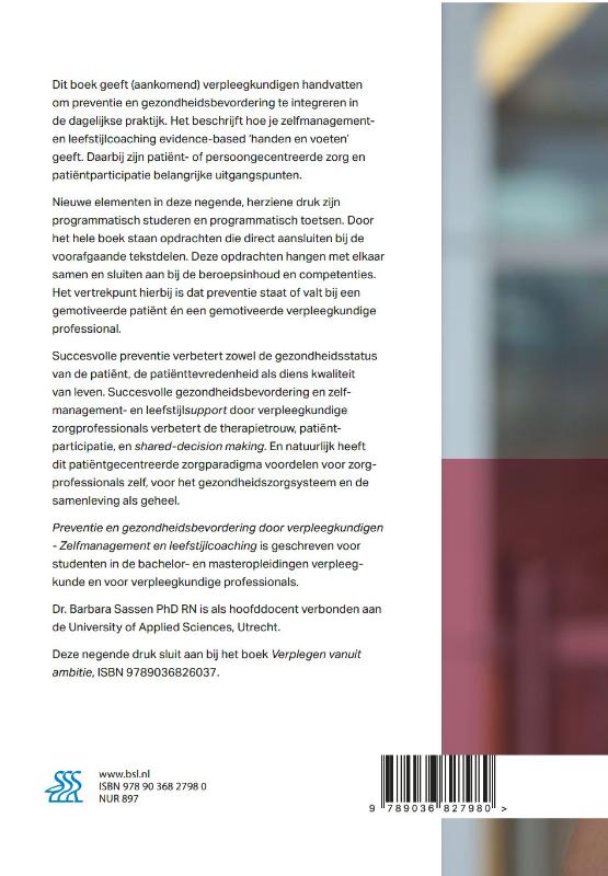 Preventie en gezondheidsbevordering door verpleegkundigen achterkant