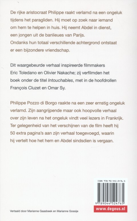 Onaantastbaar achterkant