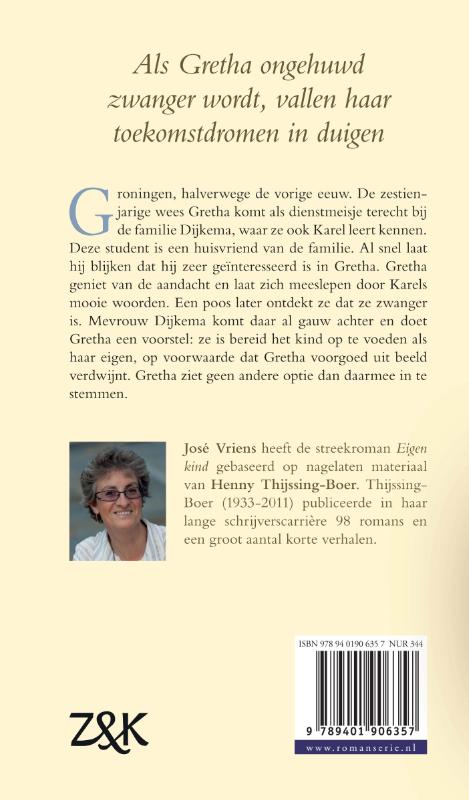 Eigen kind achterkant