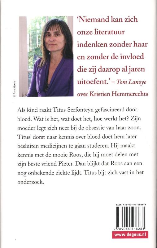 Haar bloed achterkant