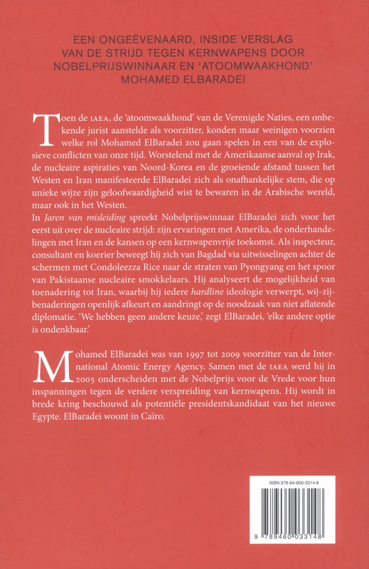 De Jaren Van Misleiding achterkant