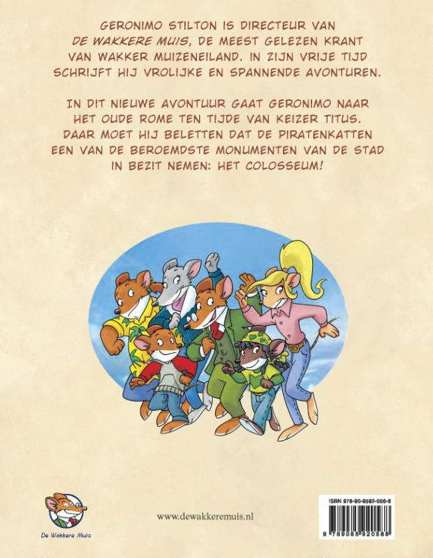 Ontvoering in het Colosseum / Een reis door de tijd / 3 achterkant