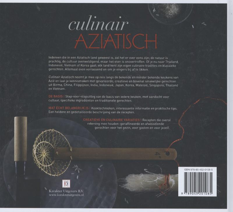 Culinair Aziatisch achterkant