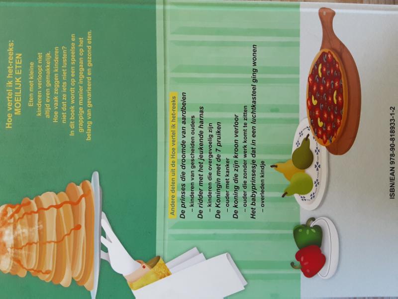 De prins die alleen maar dingen at met de letter P / Hoe vertel ik het achterkant