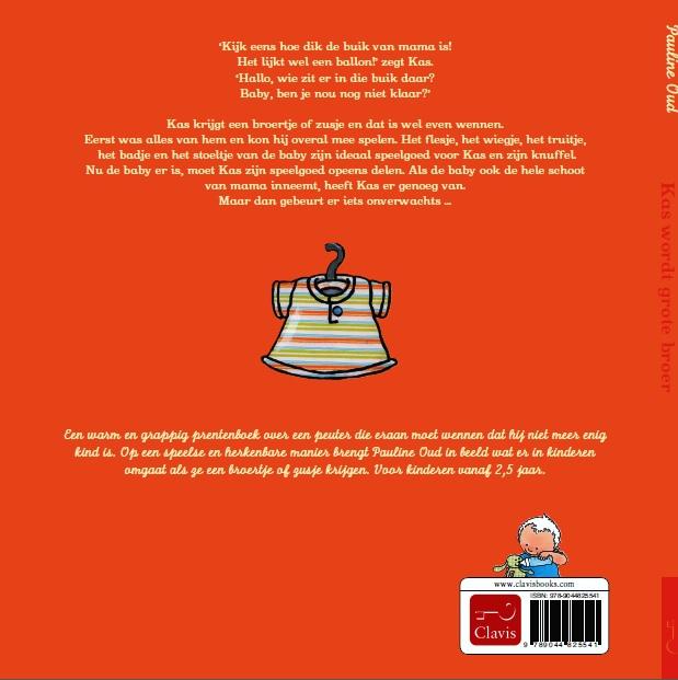 Kas wordt grote broer / Kas en Saar achterkant