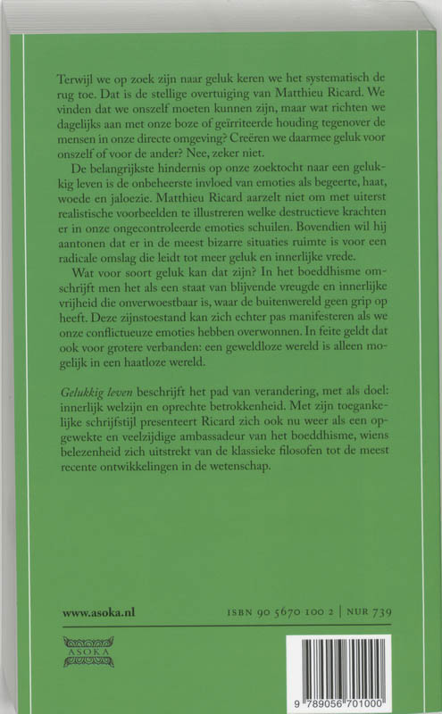 Gelukkig leven achterkant