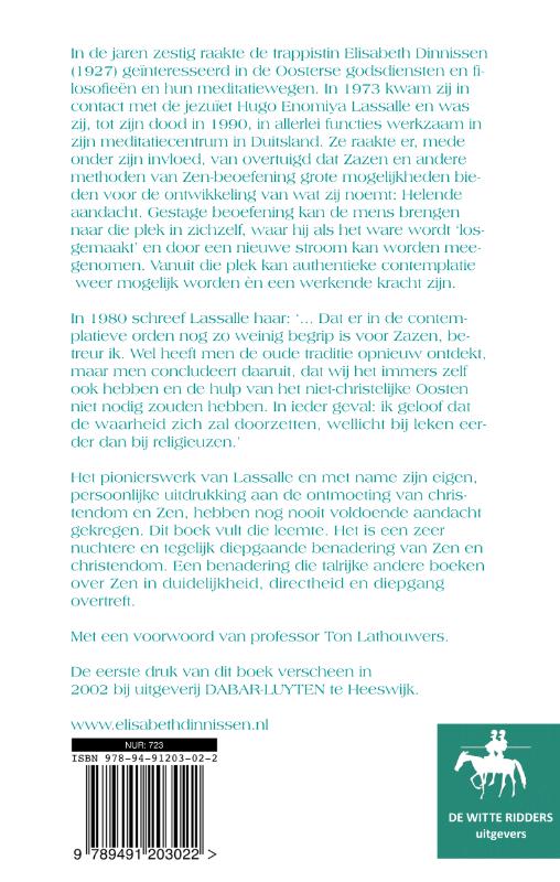 Wegen naar helende aandacht achterkant