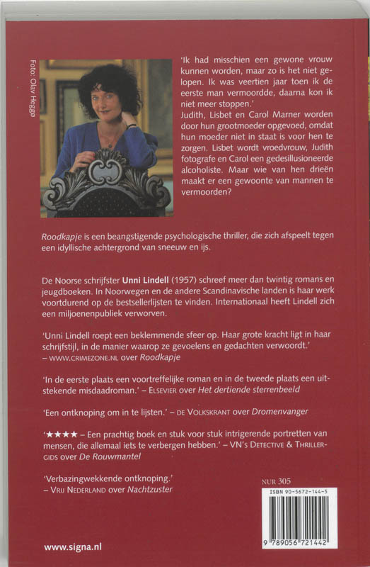 Roodkapje achterkant