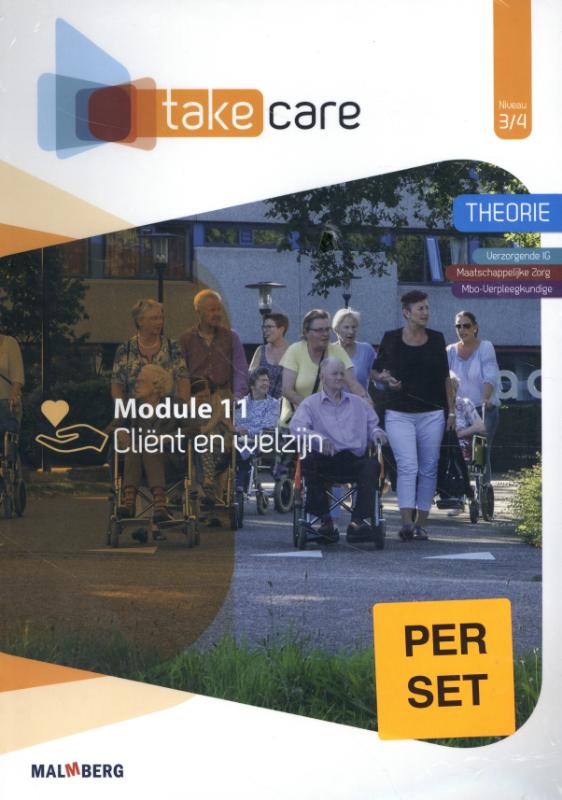 Take Care (set) Niveau 3 verzorgende IG Theorieboek