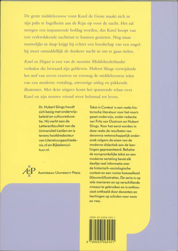 Karel en Elegast achterkant