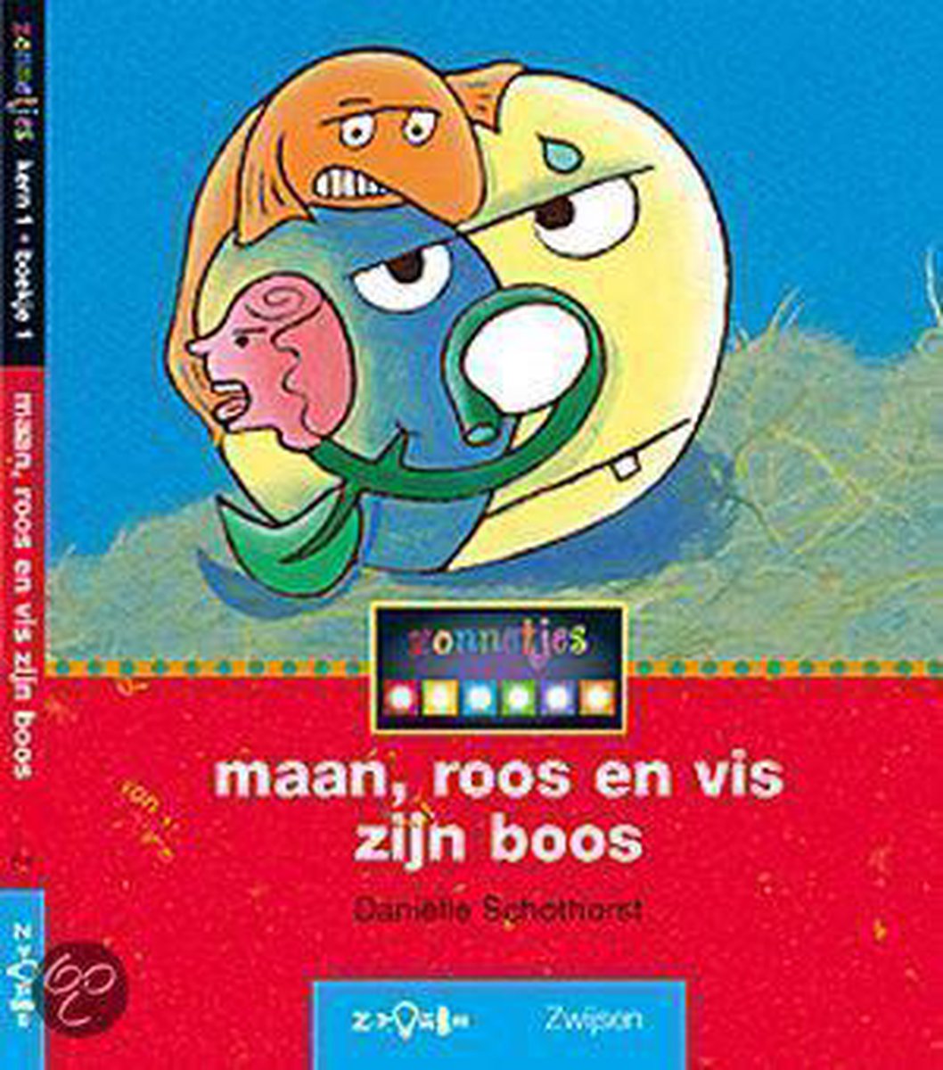 Maan roos vis - Maan, Roos en Vis zijn boos