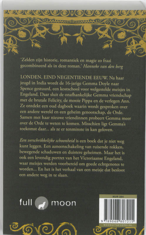 Een verschrikkelijke schoonheid achterkant