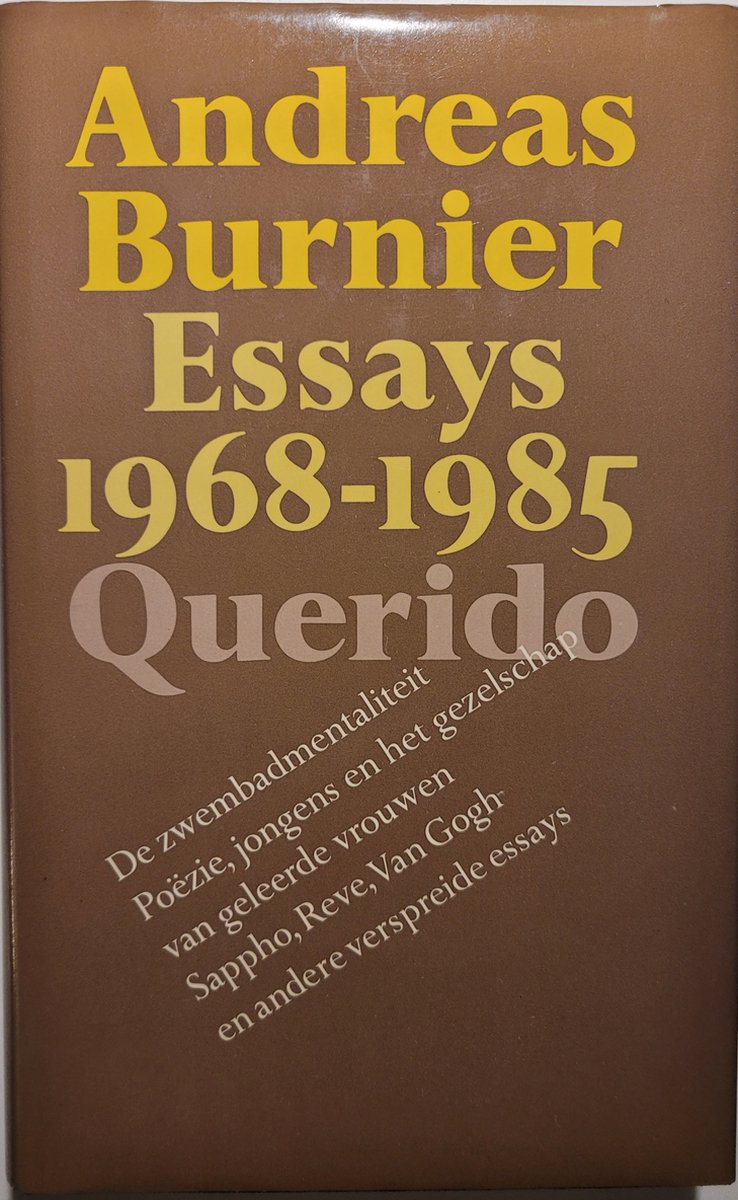 Essays 1968 - 1985